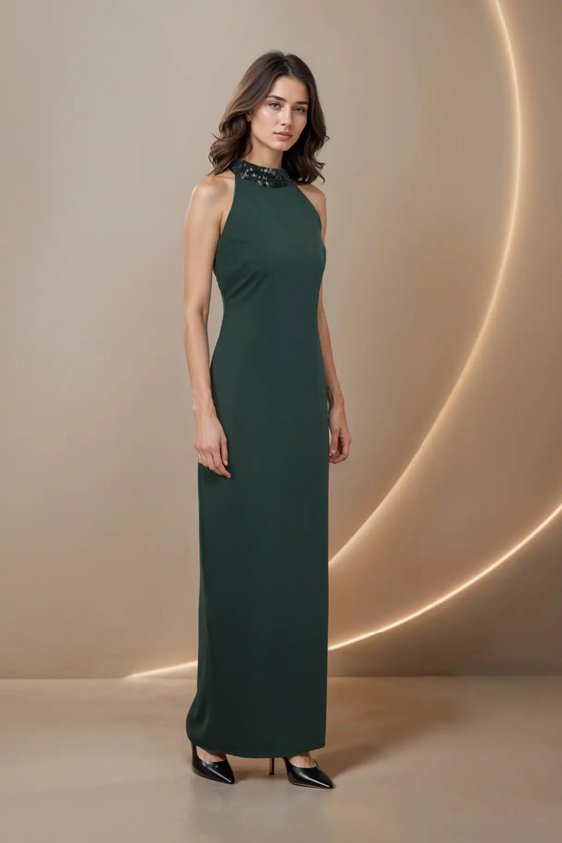 Forest Green Gown