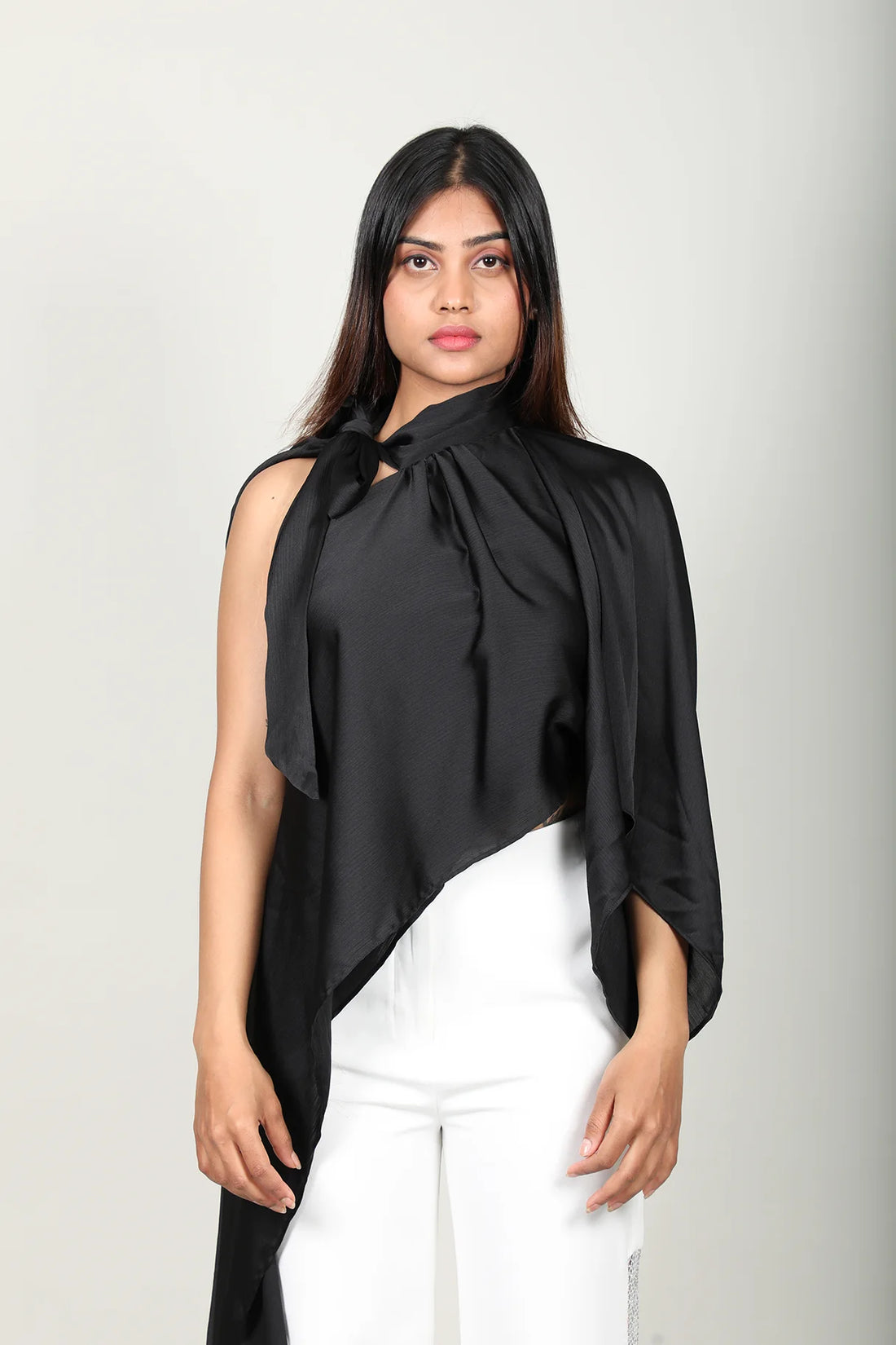 Black Asymm Top