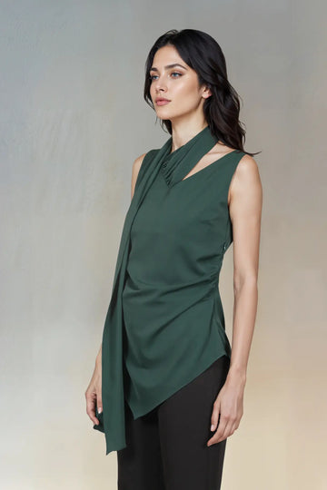 Emerald Sash Top