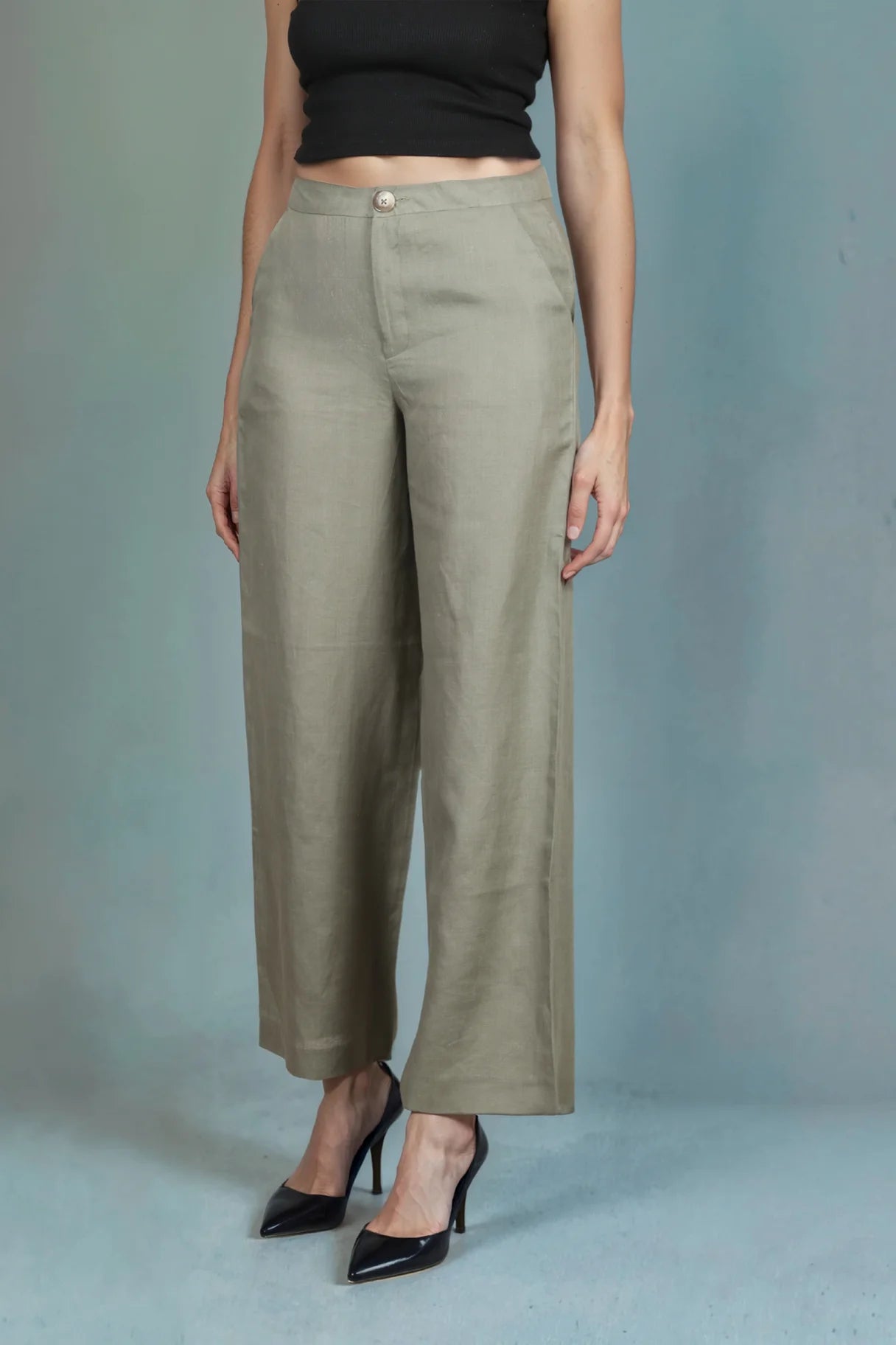 Olive Breeze Pants