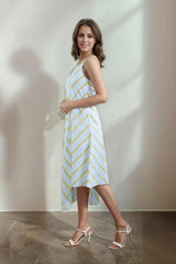 Sunlit Stripes Dress