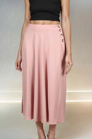 Blush Bias Skirt