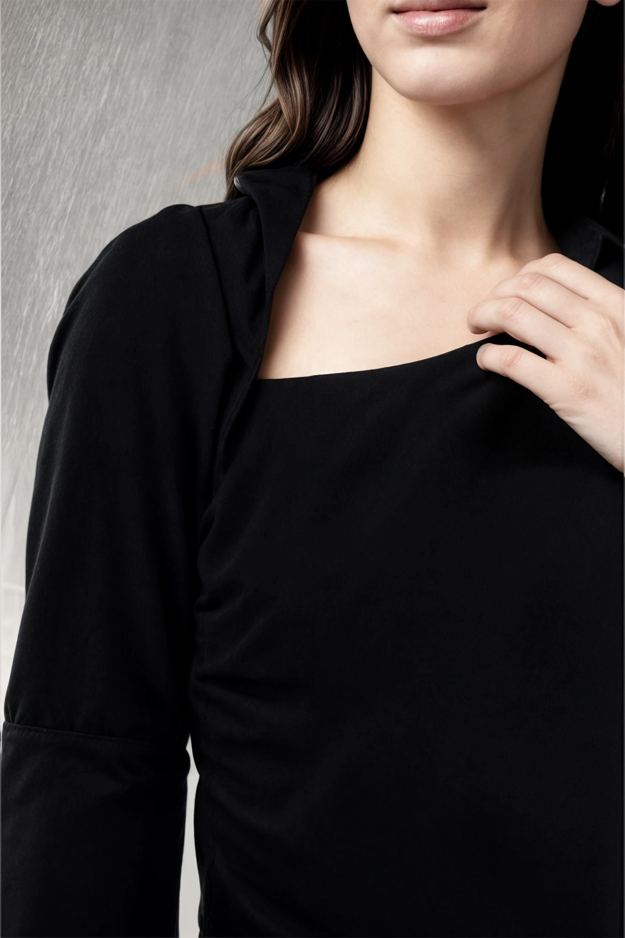 Black Edge Shirt Fashion Designer 