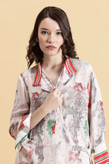 Blossom Bliss Shirt Fashion Designer 