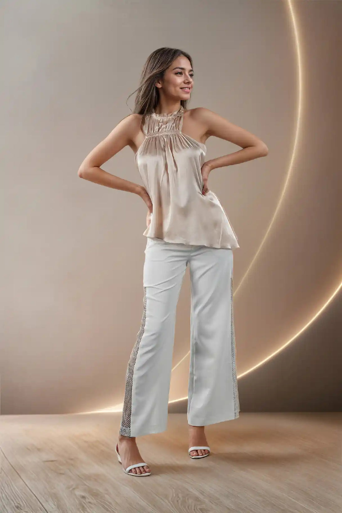 indo western party wear dress
