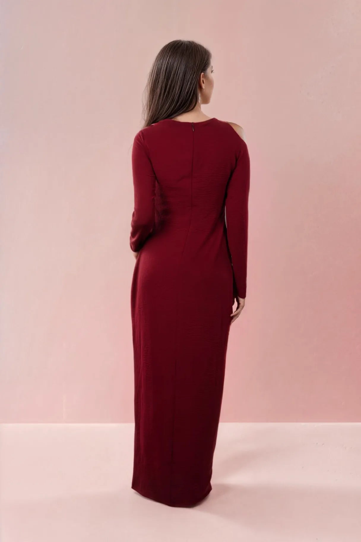 Ruby Slit Gown Western looks